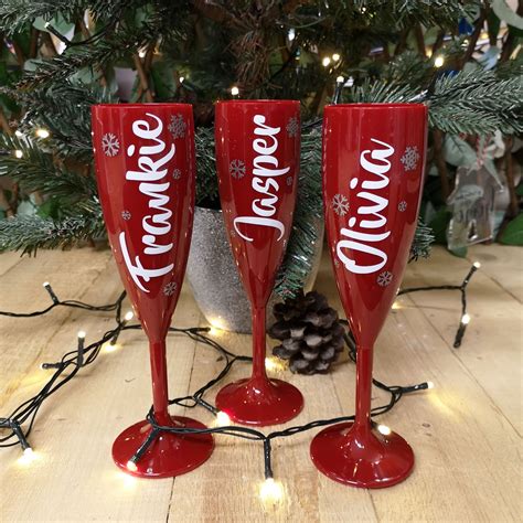 best christmas wine champagne glasses.